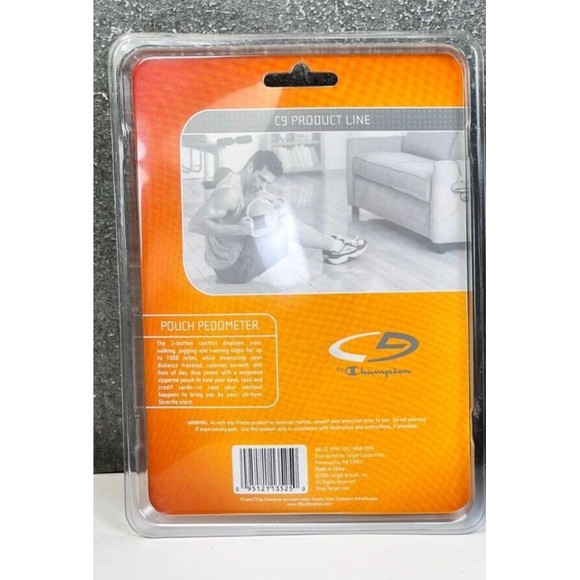 Champion Pouch Pedometer C9 Product Line New Sealed - Picture 2 of 2